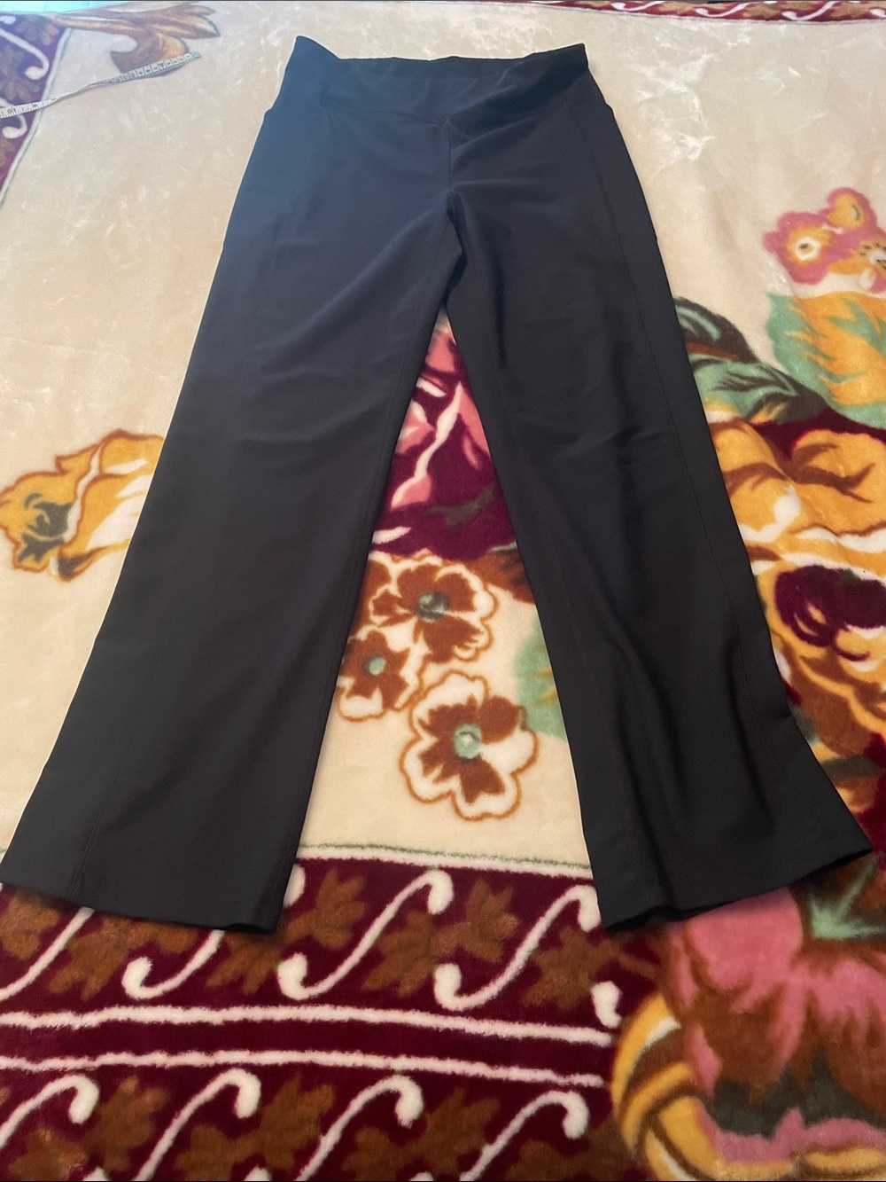 32 Degrees Cool Black Size Large Women's Wide-Leg Pants